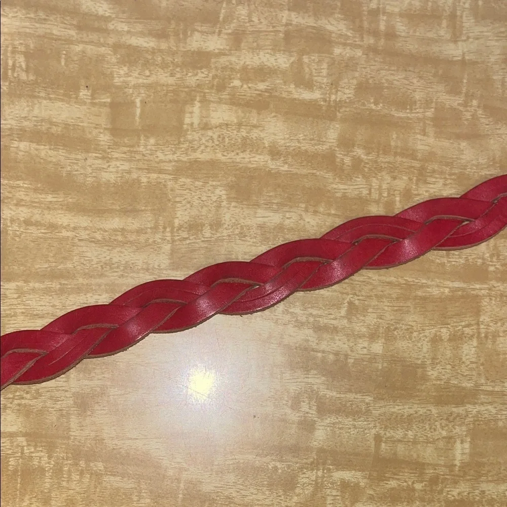 Nixon Crimson Braided Leather Belt size XS / S